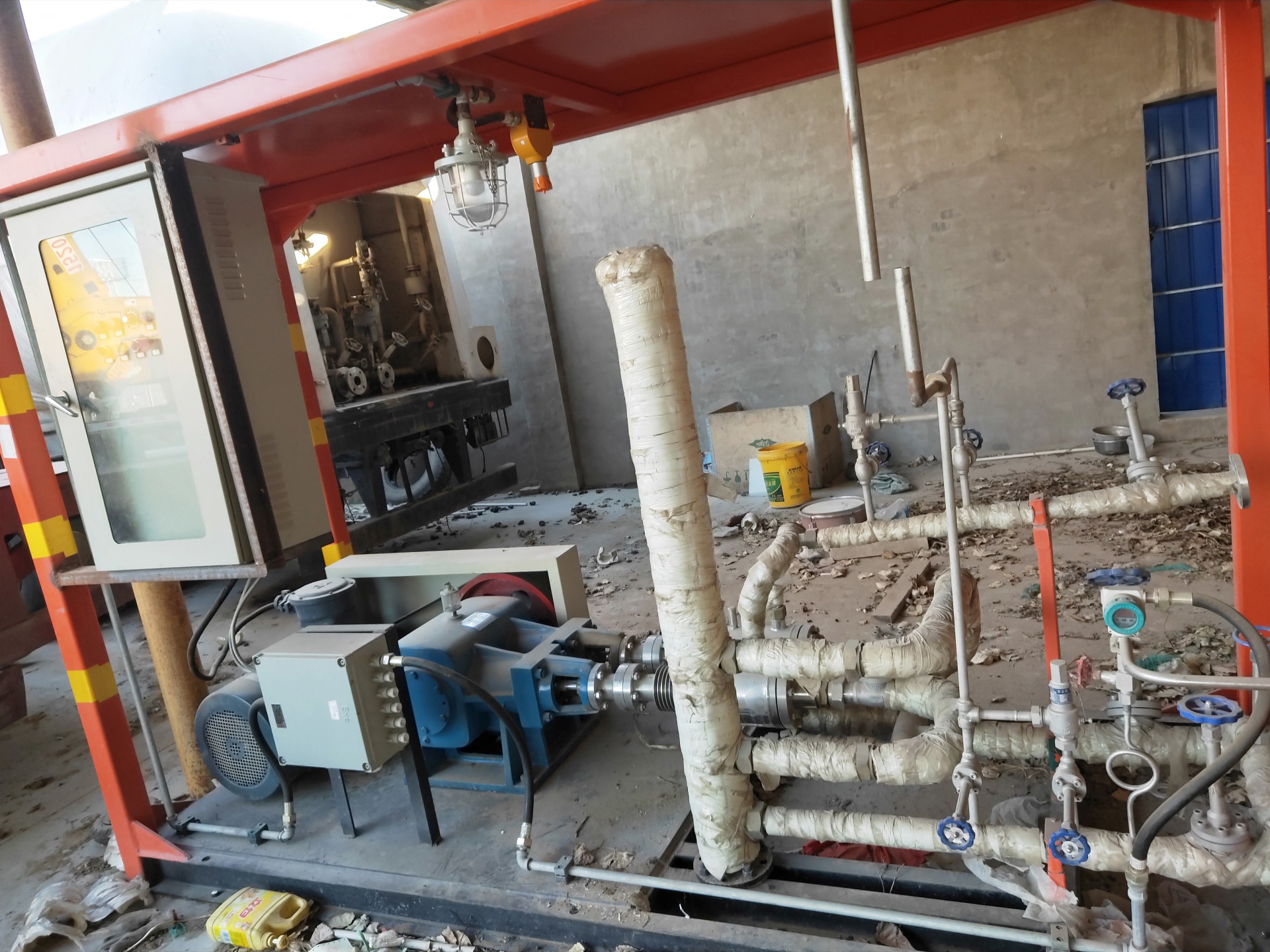 關于低溫泵及充裝泵燃氣設備手續(xù)齊全的說明